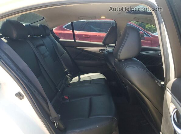 JN1EV7BR2MM752036 2021 INFINITI Q50 Белый Вид задних сидений