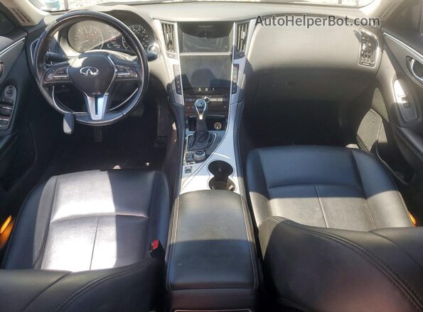 JN1EV7BR2MM752036 2021 INFINITI Q50 Белый Вид панели приборов