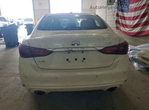JN1EV7BR3PM540928 2023 INFINITI Q50 Белый Вид сзади