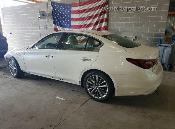 JN1EV7BR3PM540928 2023 INFINITI Q50 Белый Задняя левая четверть