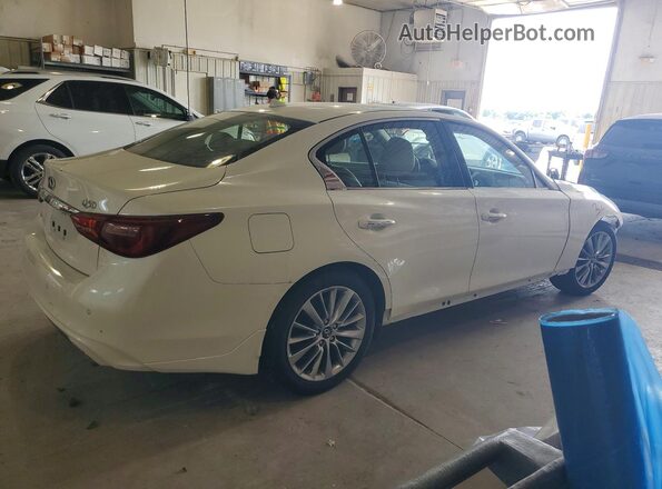 JN1EV7BR3PM540928 2023 INFINITI Q50 Белый Задняя правая четверть