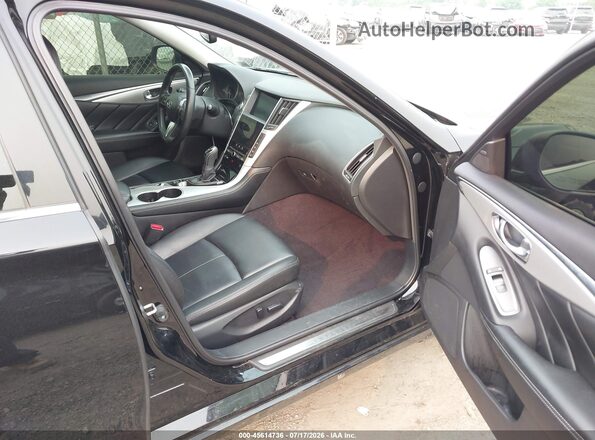 JN1EV7BR7MM753473 2021 INFINITI Q50 Black Front interior view