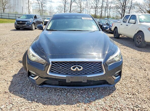 JN1EV7BR7MM753764 2021 INFINITI Q50 Black წინა ხედი