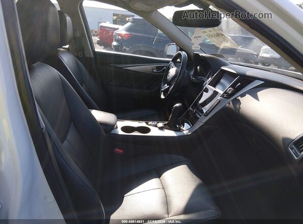 JN1EV7BR7MM754168 2021 INFINITI Q50 Белый Вид салона спереди