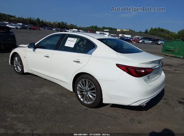 JN1EV7BR7MM754168 2021 INFINITI Q50 Белый Задняя левая четверть