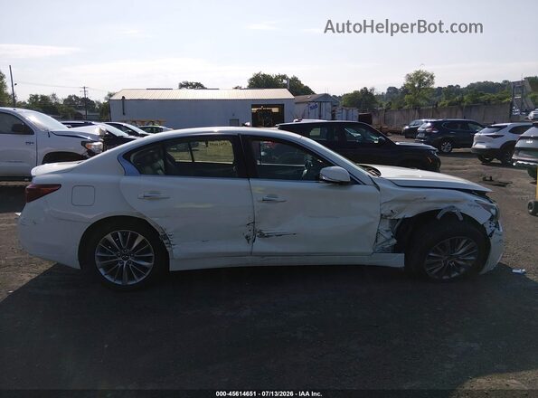 JN1EV7BR7MM754168 2021 INFINITI Q50 Белый Вид задней части салона