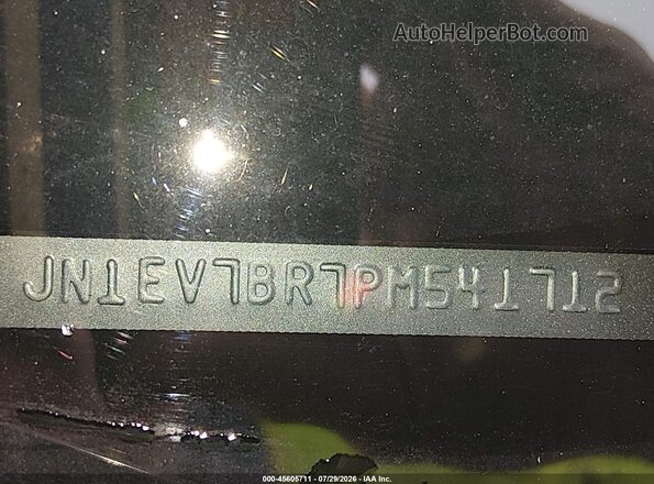 JN1EV7BR7PM541712 2023 INFINITI Q50 Black Շարժիչի բաժամունքի տեսք