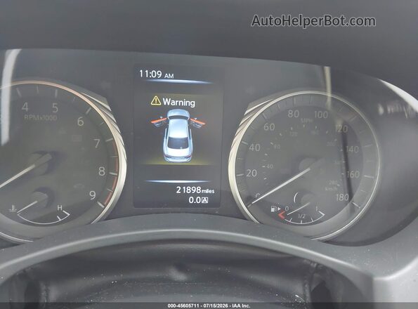 JN1EV7BR7PM541712 2023 INFINITI Q50 Black Հետևի նստատեղերի տեսք
