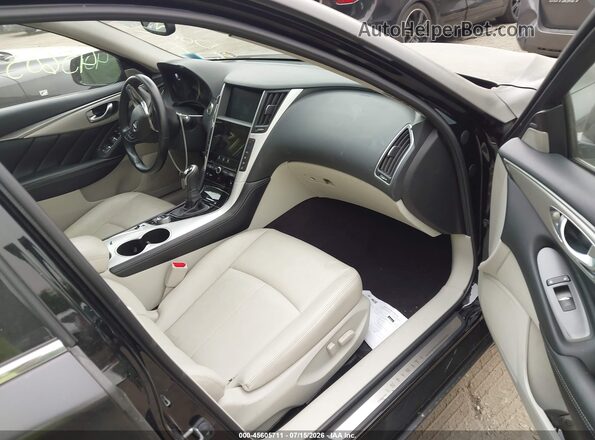 JN1EV7BR7PM541712 2023 INFINITI Q50 Black Սալոնի դիմացի տեսք