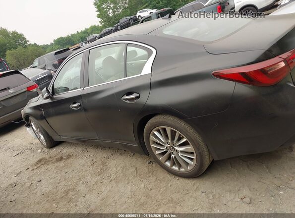 JN1EV7BR7PM541712 2023 INFINITI Q50 Black Սալոնի 360 աստիճան տեսք