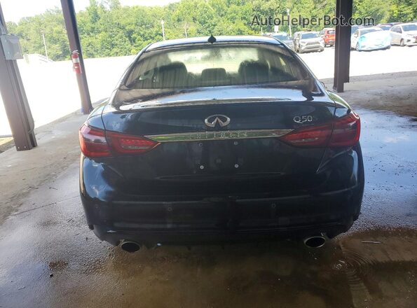 JN1EV7CP0MM706704 2021 INFINITI Q50 Black Rear view