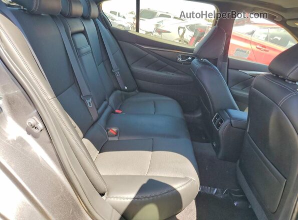 JN1EV7CP2PM511790 2023 INFINITI Q50 Gray უკანა სავარძლების ხედი