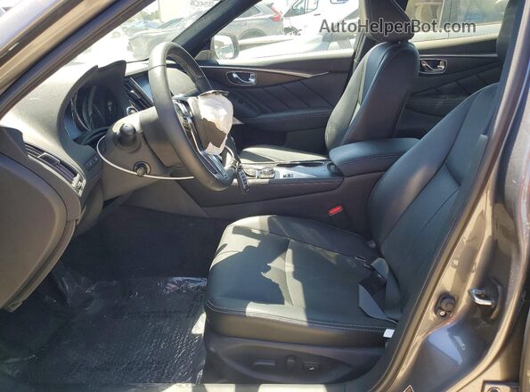JN1EV7CP2PM511790 2023 INFINITI Q50 Gray წინა სალონის ხედი