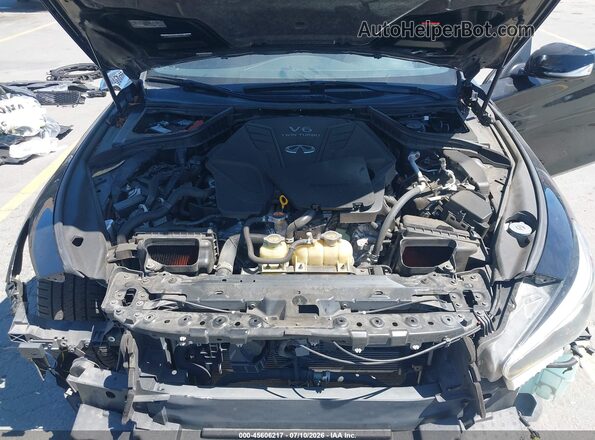 JN1EV7CP4MM705300 2021 INFINITI Q50 Black უკანა ხედი