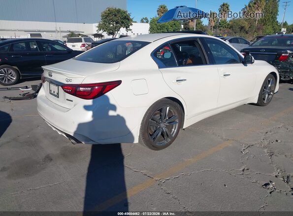 JN1EV7CP5MM707492 2021 INFINITI Q50 White Trasero derecho