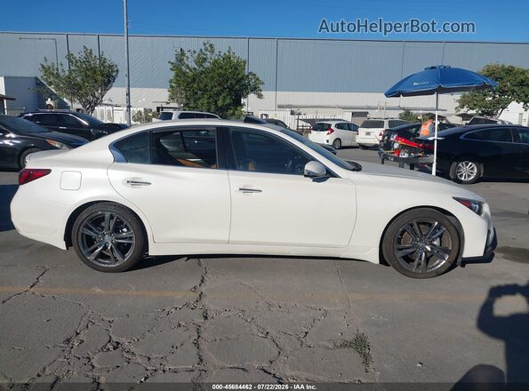 JN1EV7CP5MM707492 2021 INFINITI Q50 White Vista interior trasera