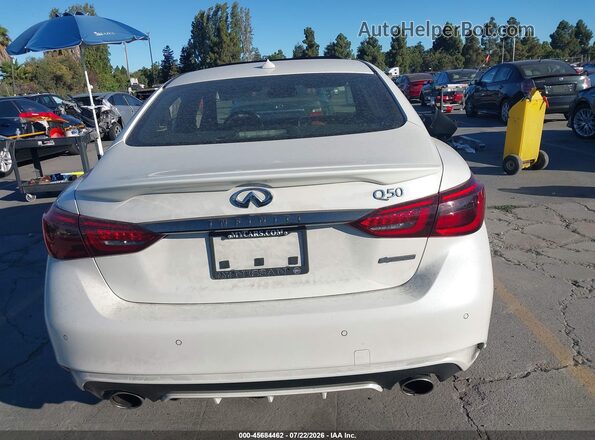 JN1EV7CP5MM707492 2021 INFINITI Q50 White 