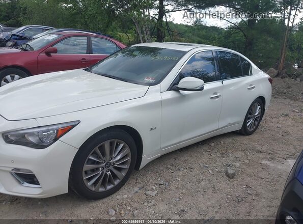 JN1EV7CP8MM706191 2021 INFINITI Q50 White 360 interior view