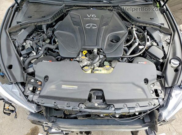 JN1EV7CR1MM755296 2021 INFINITI Q50 Black Widok wnętrza z tyłu