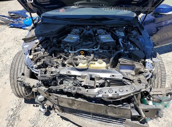 JN1EV7EK0JM340479 2018 INFINITI Q60 Blue Սալոնի հետևի տեսք