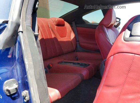 JN1EV7EK0JM340479 2018 INFINITI Q60 Blue Հետևի նստատեղերի տեսք