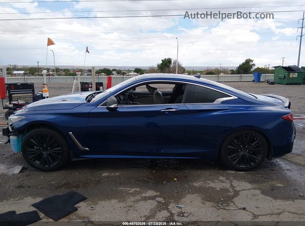 JN1EV7EK2KM231376 2019 INFINITI Q60 Blue Widok wnętrza 360 stopni