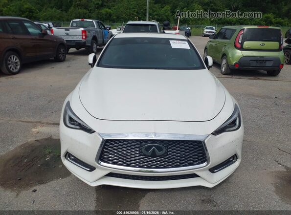 JN1EV7EK6HM360441 2017 INFINITI Q60 White წინა ხედი