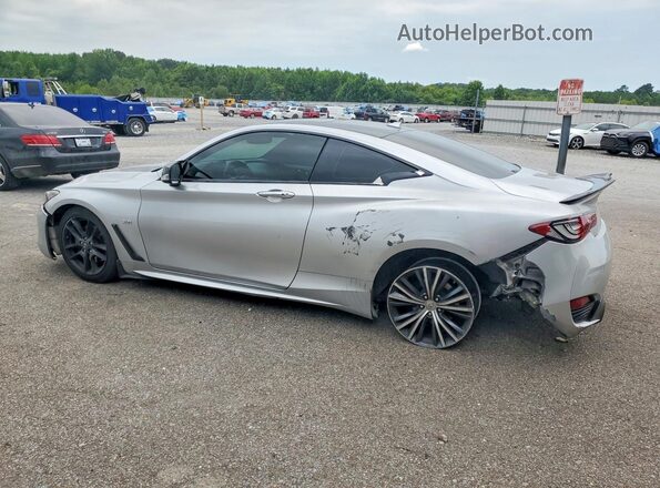 JN1EV7EK7HM363168 2017 INFINITI Q60 Silver Tył lewy