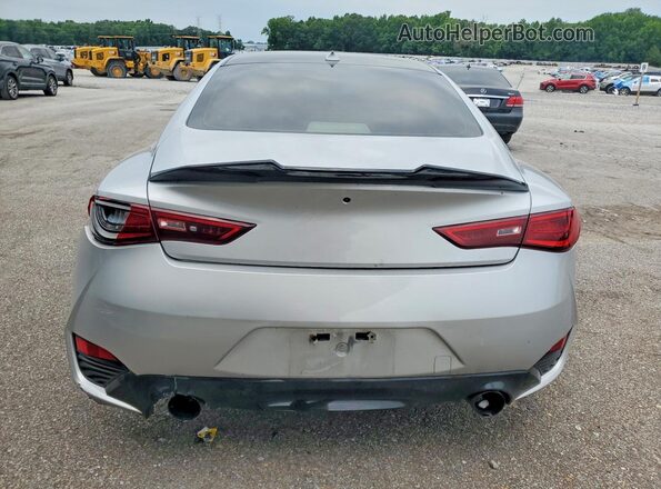 JN1EV7EK7HM363168 2017 INFINITI Q60 Silver Widok z tyłu