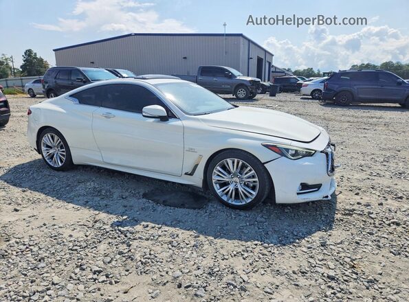 JN1EV7EK7JM342438 2018 INFINITI Q60 White Front right