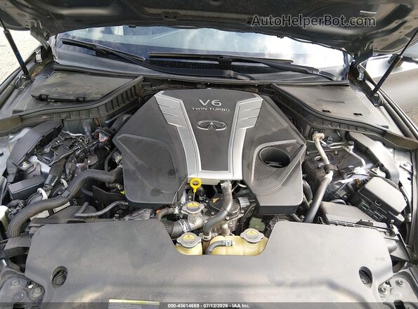 JN1EV7EK7JM342875 2018 INFINITI Q60 Gray Widok z tyłu