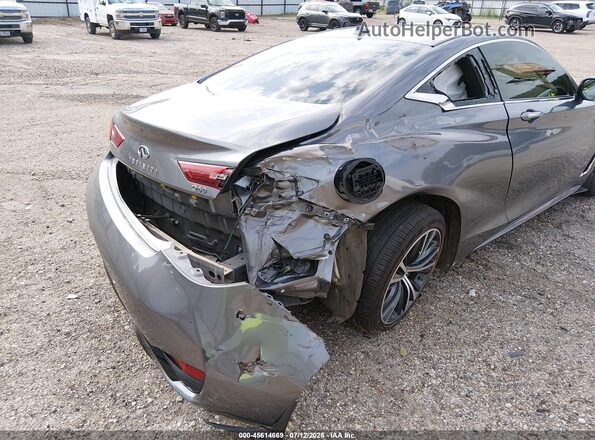 JN1EV7EK7JM342875 2018 INFINITI Q60 Gray Widok z przodu