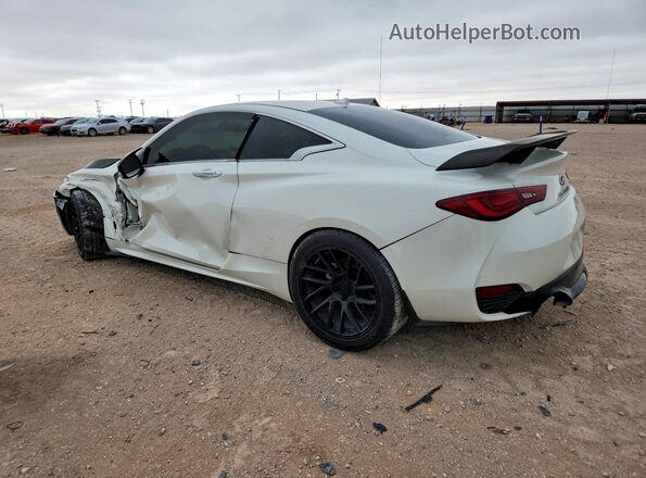 JN1EV7EK8JM343355 2018 INFINITI Q60 Белый Задняя левая четверть
