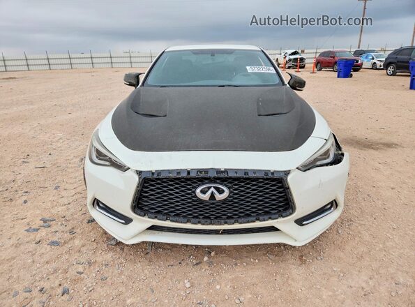 JN1EV7EK8JM343355 2018 INFINITI Q60 Белый Вид спереди