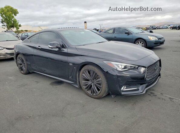 JN1EV7EKXHM364542 2017 INFINITI Q60 Черный Передняя правая четверть