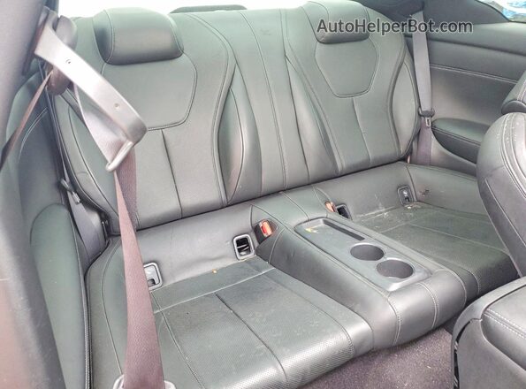 JN1EV7EKXHM364542 2017 INFINITI Q60 Черный Вид задних сидений