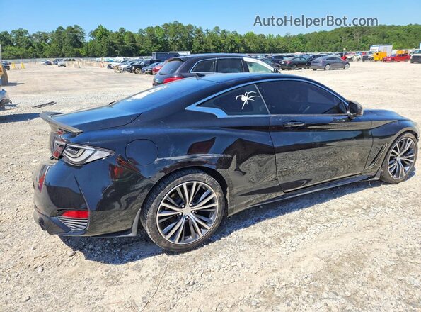 JN1EV7EKXJM342529 2018 INFINITI Q60 Black Задня права чверть