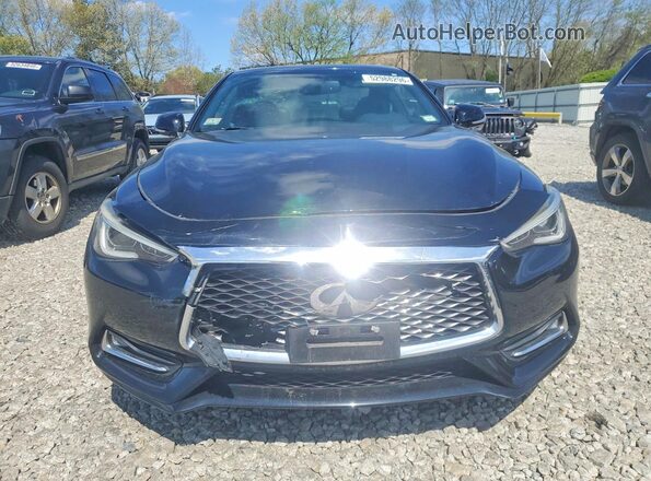 JN1EV7EL0HM553323 2017 INFINITI Q60 Black წინა ხედი