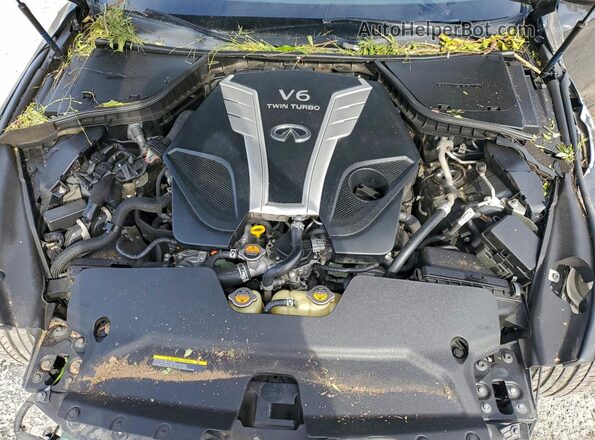 JN1EV7EL1HM550138 2017 INFINITI Q60 Black უკანა სალონის ხედი