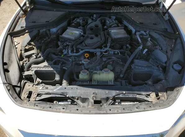 JN1EV7EL1HM551936 2017 INFINITI Q60 White Вид задньої частини салону