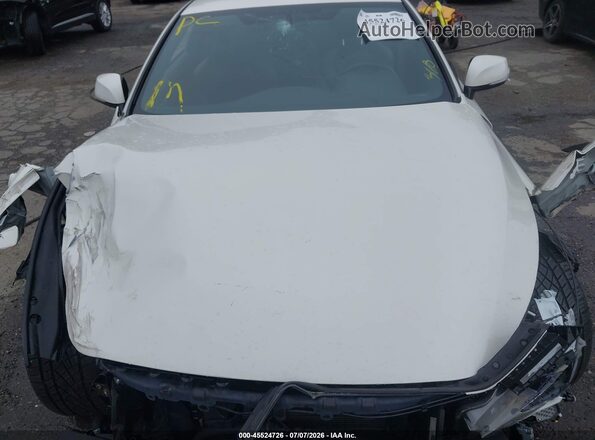JN1EV7EL1JM390770 2018 INFINITI Q60 White Հետևի տեսք