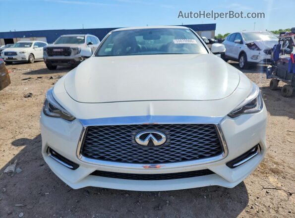 JN1EV7EL4HM554443 2017 INFINITI Q60 White წინა ხედი