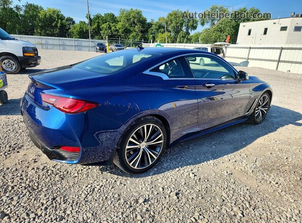 JN1EV7EL4JM390780 2018 INFINITI Q60 Blue Tył prawy