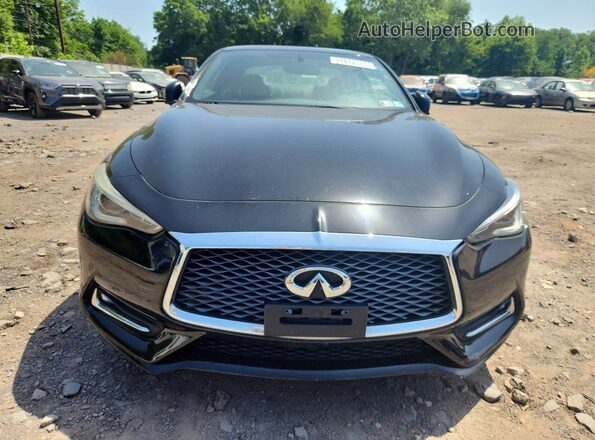 JN1EV7EL4JM391685 2018 INFINITI Q60 Black წინა ხედი