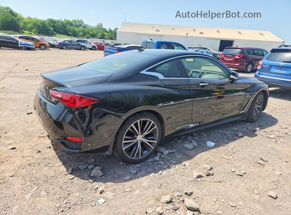JN1EV7EL4JM391685 2018 INFINITI Q60 Black უკანა მარჯვენა