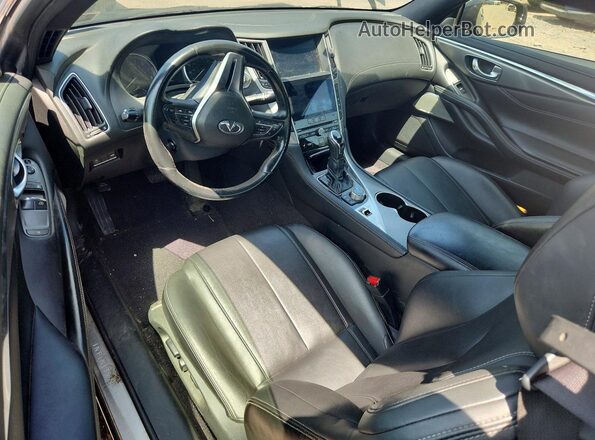 JN1EV7EL4JM391685 2018 INFINITI Q60 Black წინა პანელის ხედი