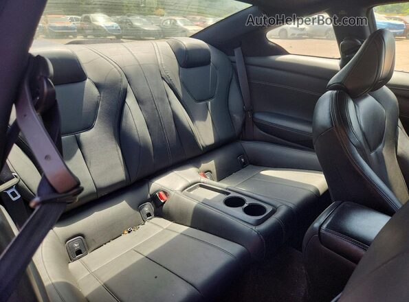 JN1EV7EL4JM391685 2018 INFINITI Q60 Black უკანა სავარძლების ხედი