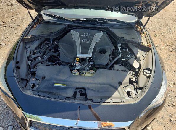 JN1EV7EL4JM391685 2018 INFINITI Q60 Black უკანა სალონის ხედი