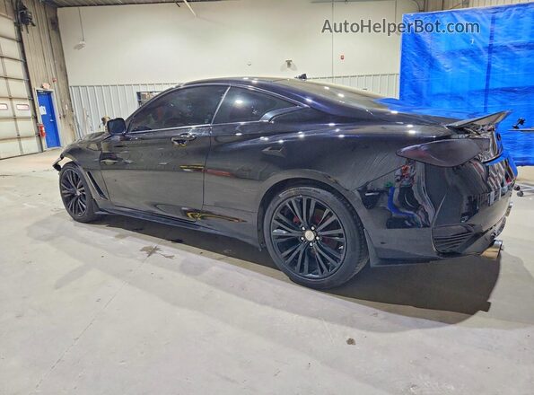 JN1EV7EL4JM392738 2018 INFINITI Q60 Black Rear left