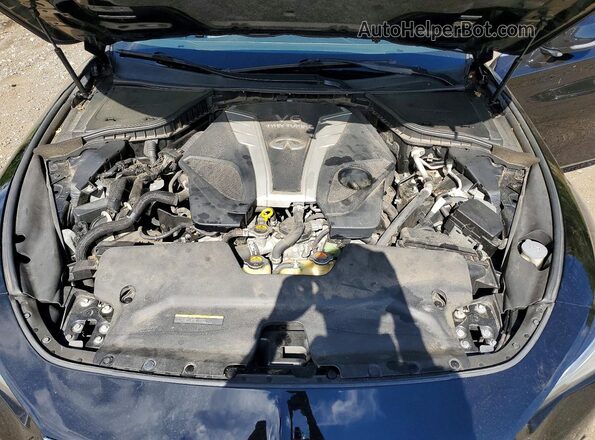 JN1EV7EL5HM552328 2017 INFINITI Q60 Black Սալոնի հետևի տեսք